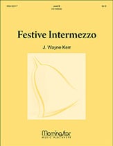 Festive Intermezzoave Handbell sheet music cover